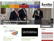 Tablet Screenshot of cm-fundao.pt